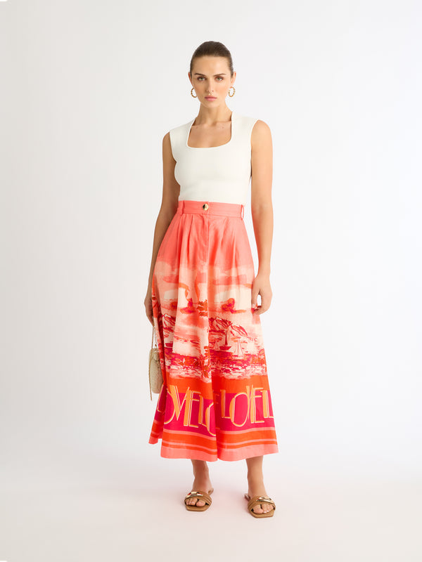 SHEIKE Santorini Top Ivory 1006199 Styled Image