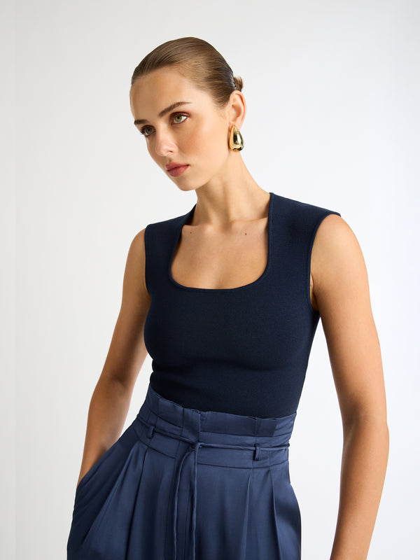 SHEIKE Santorini Top Navy 1006202 Detail Image