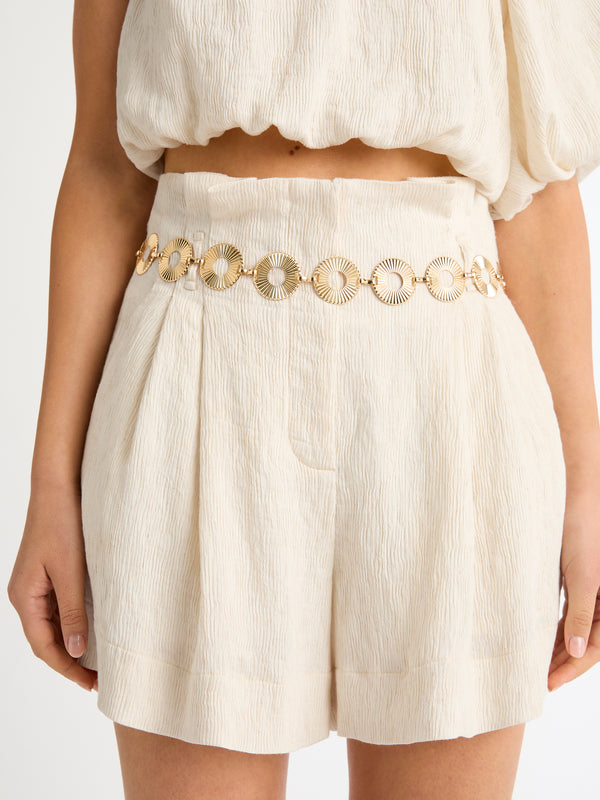 CHARLIZE CHAIN BELT GOLD STYLED IMAGE