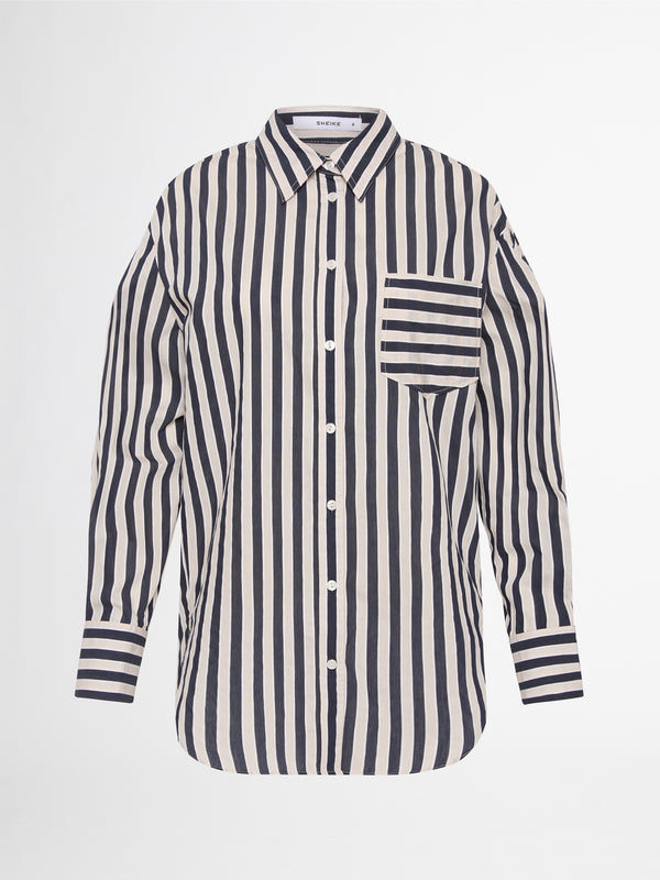 ANDRE STRIPE SHIRT GHOST IMAGE