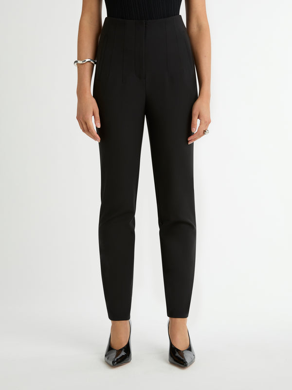 UNION PANT IN BLACK DETAILED IMAGE