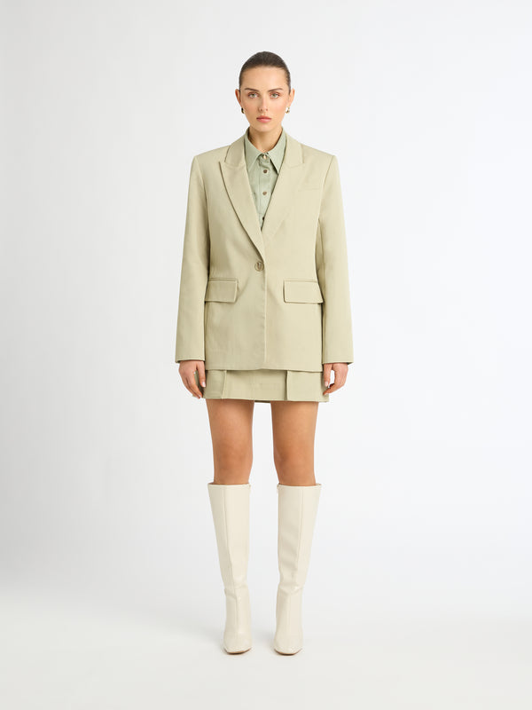 SHEIKE Ivy Blazer Aloe 1006435 Front Buttoned Image