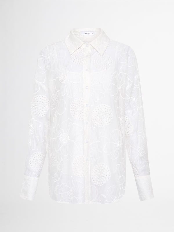 POSEY SHIRT WHITE GHOST IMAGE
