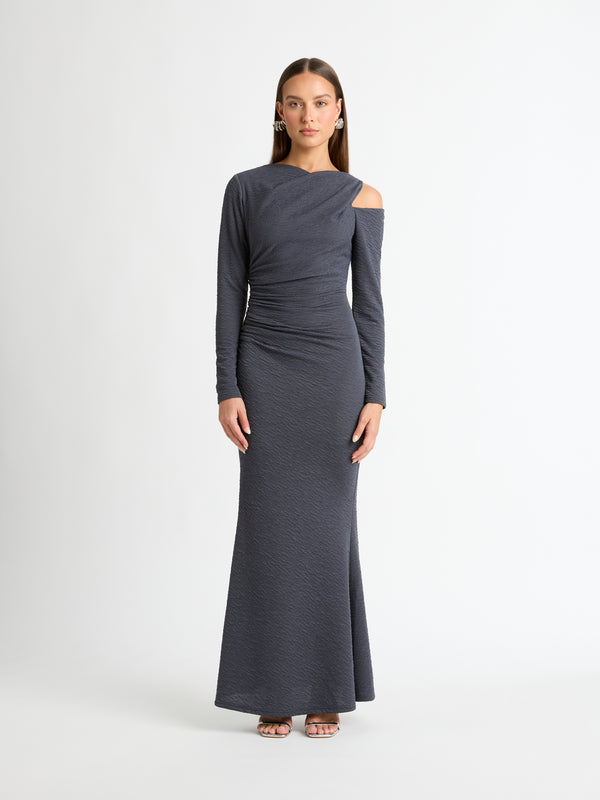 PARK LANE DRESS IN ONYX FRONT IMAGE