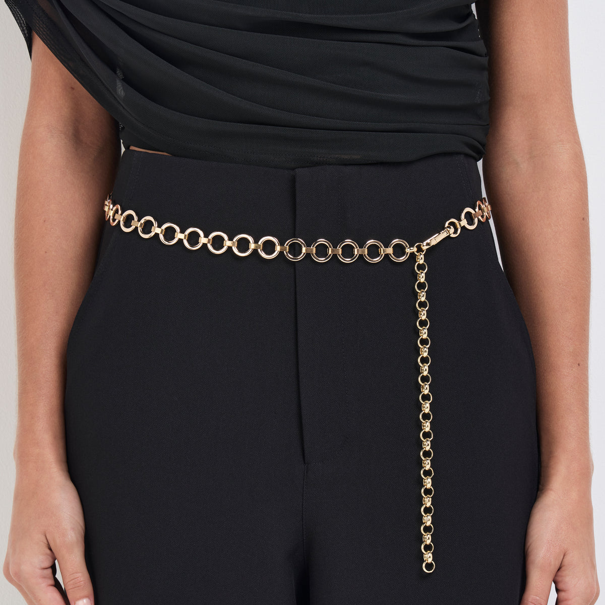 Lucy Chain Belt Gold Chain Belt SHEIKE - Main Image