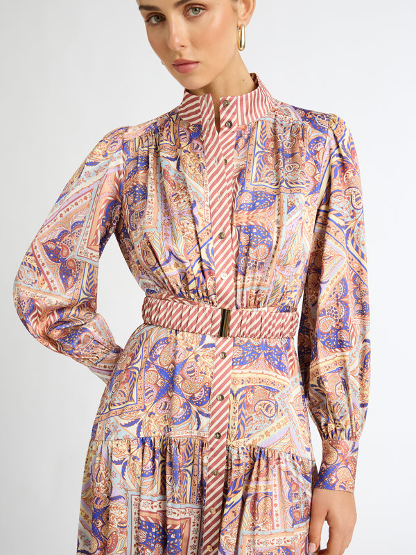 MARRAKESH DRESS WITH LONG SLEEVES DETAIL IMAGE