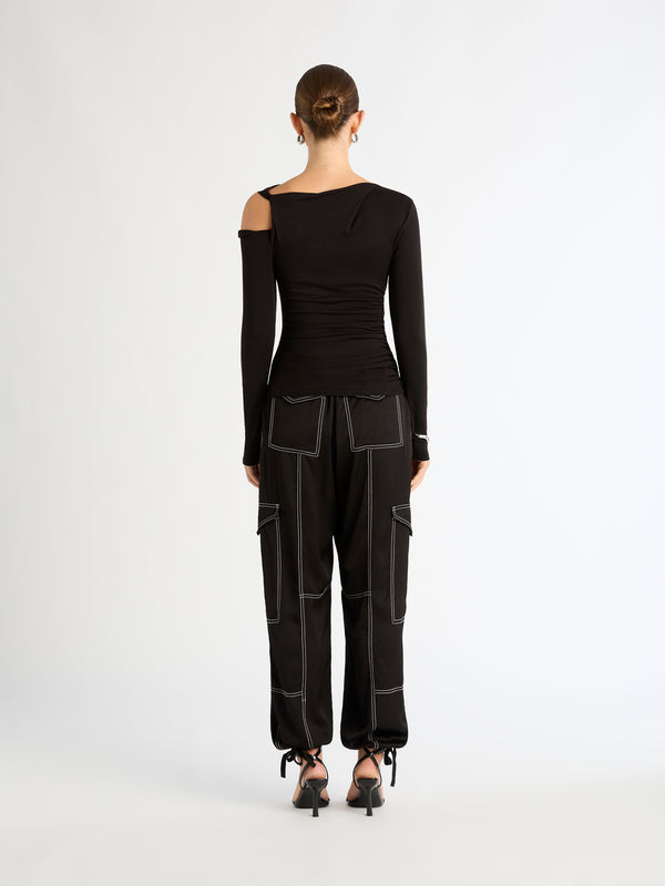 SHEIKE De Jour Top Black 1006673 Back Image