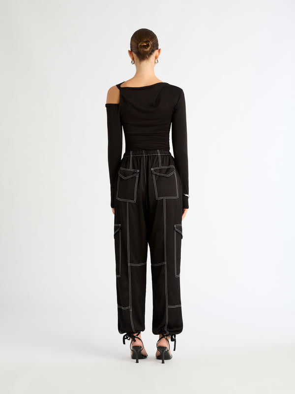 SHEIKE De Jour Top Black 1006673 Back Image Styled