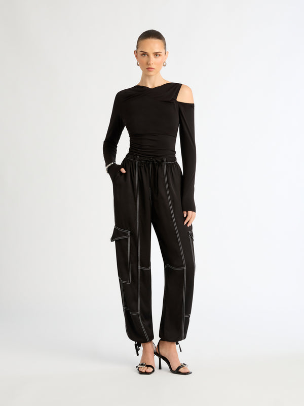 SHEIKE De Jour Top Black 1006673 Front Image Styled