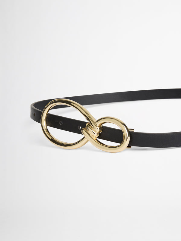 INFINITY BELT BLACK DETAIL IMAGE