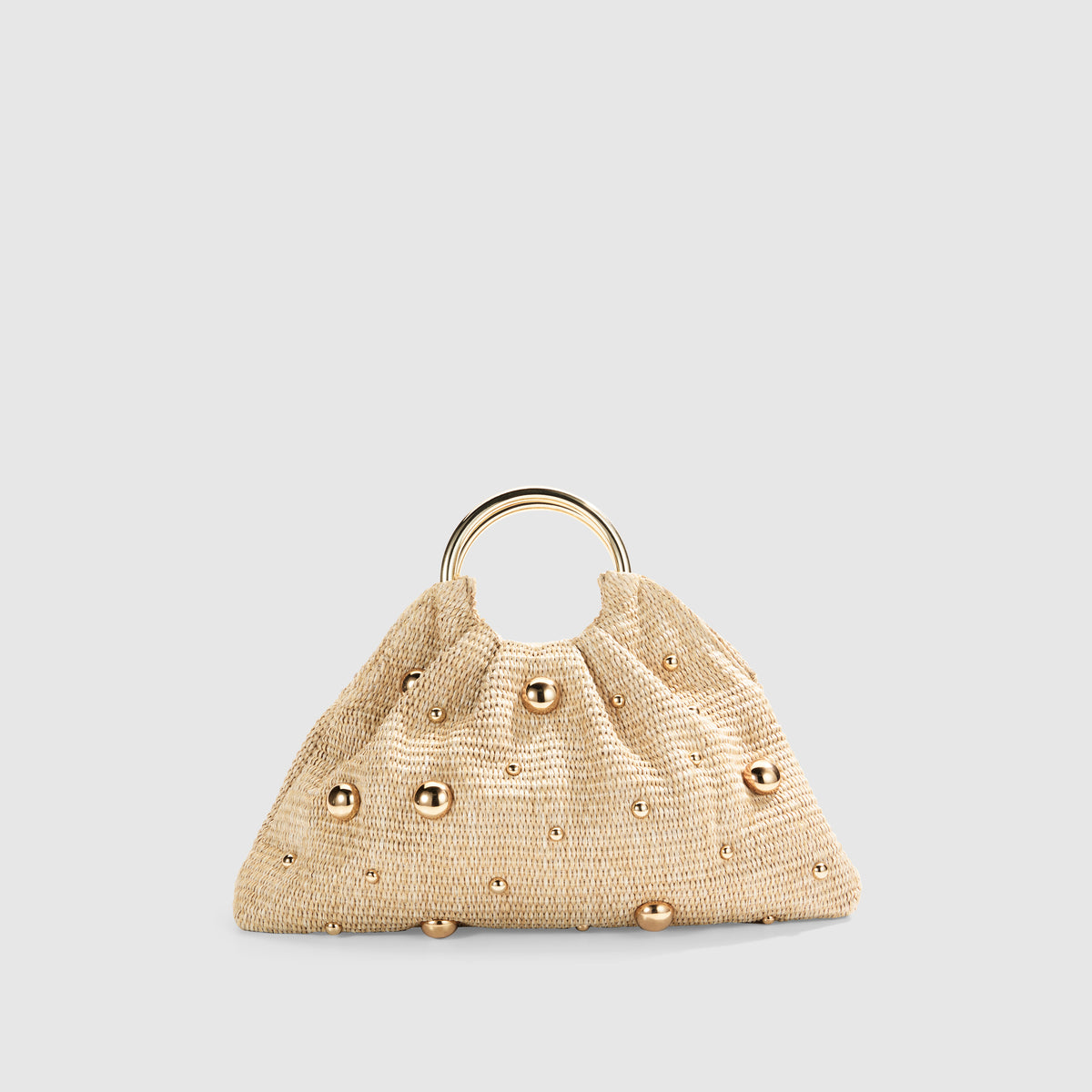 Corfu Clutch neutral Woven Clutch SHEIKE
