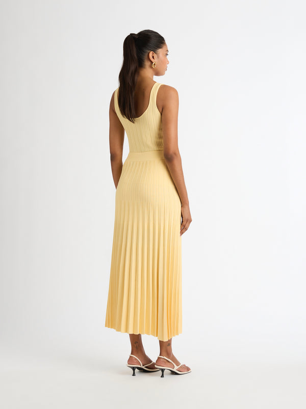 ELSA KNIT SKIRT, back view