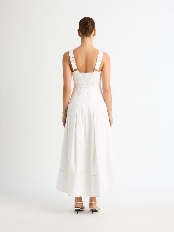 CHRISTINA MAXI DRESS, back view
