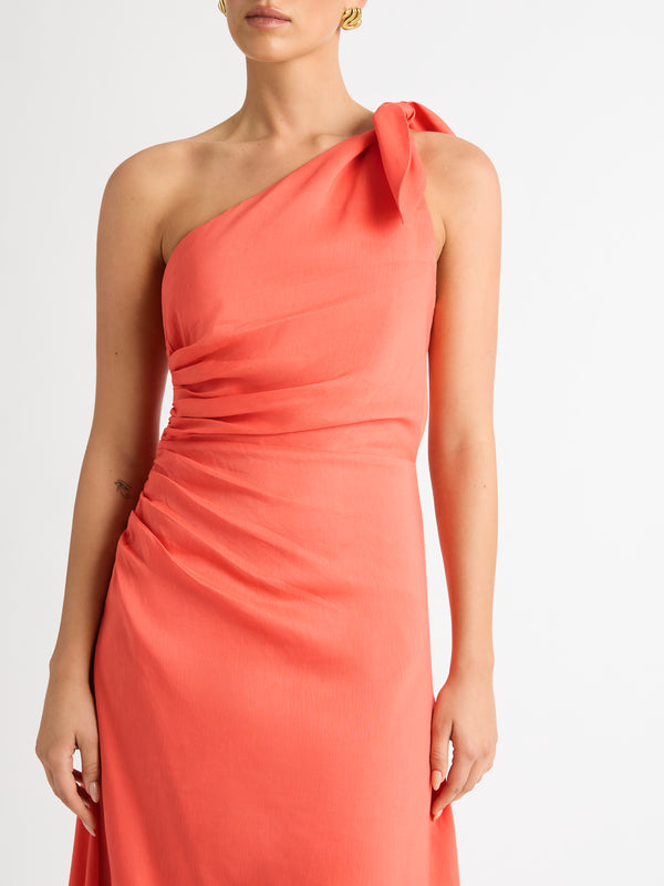 SHEIKE Azalea Midi Dress Coral 1007109 Detail Image