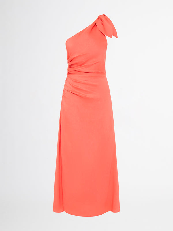 SHEIKE Azalea Midi Dress Coral 1007109 Ghost Image