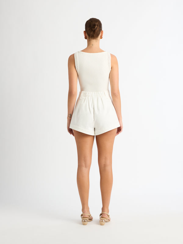 SHEIKE Chiara Short White 1007121 Back Image