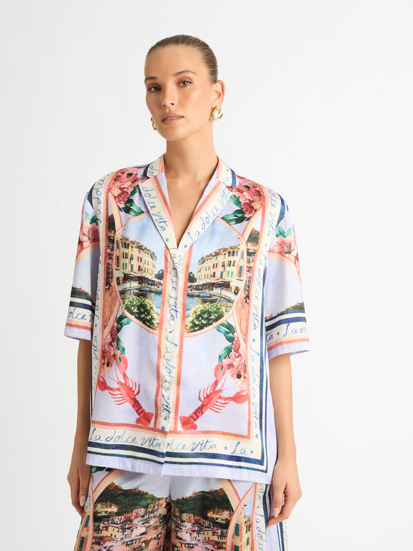 Size8 SHEIKE La Dolce Vita Shirt Print 1007132 Detail Image