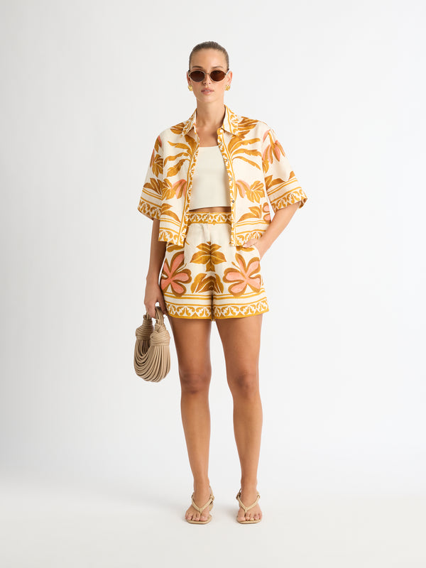 Size8 SHEIKE Carmelita Short Print 1007146 Front Image Styled