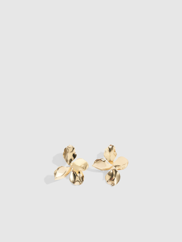 SHEIKE Firework Earring Gold 1007169 Ghost Image
