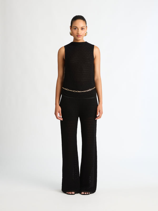 SHEIKE Emerie Top Black 1007242 Front Styled Image