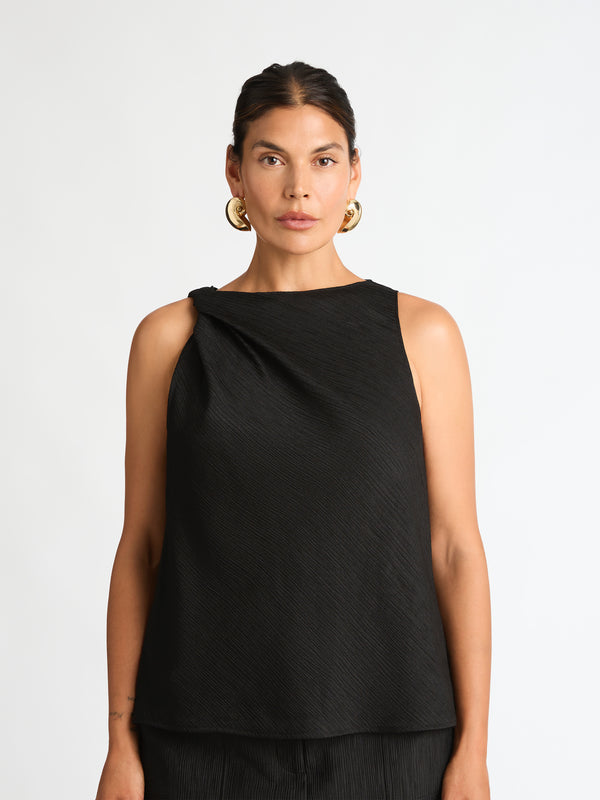 Size12 SHEIKE Sandy Top Black 1007249 Front Image