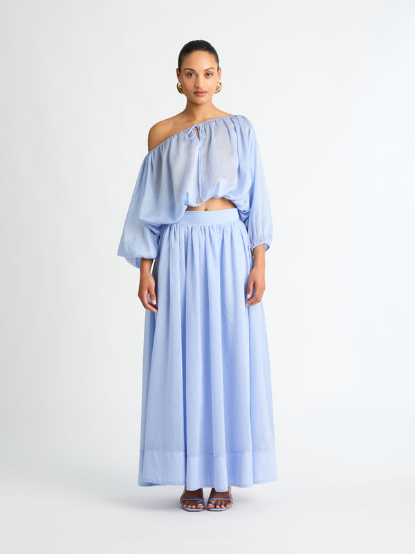 SHEIKE Marina Blouse Sky Blue 1007266 Front Image