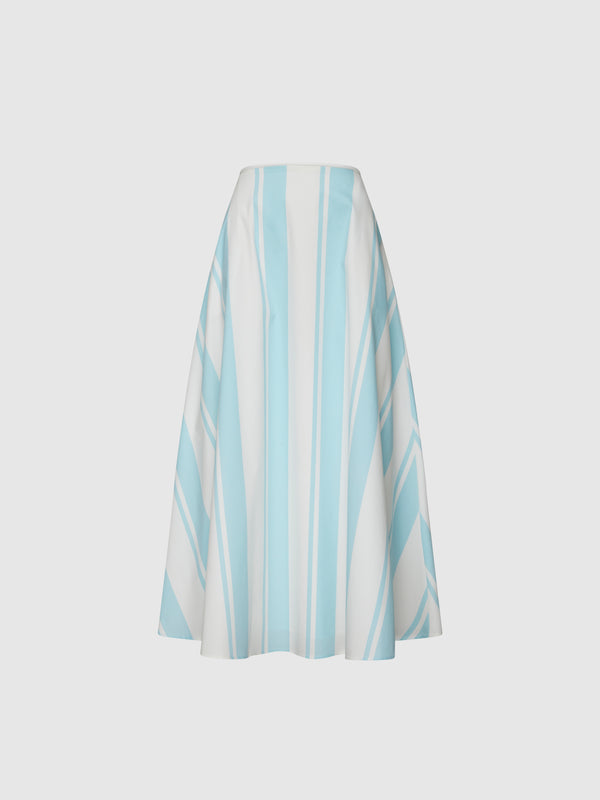 SHEIKE Vacation Stripe Skirt Stripe 1007337 Ghost Image