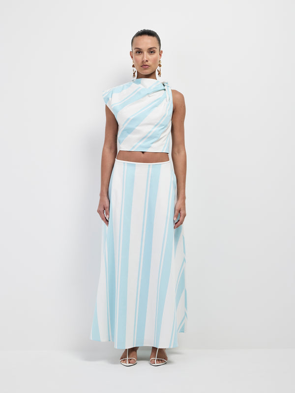 SHEIKE Vacation Stripe Skirt Stripe 1007337 Front Image