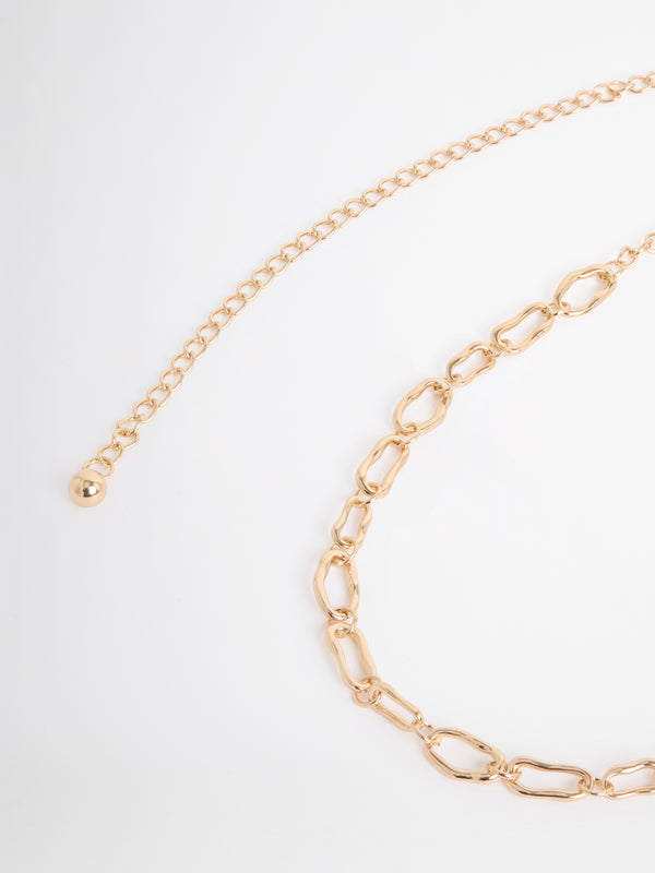 SHEIKE Tilly Chain belt Gold 1007346 Detail Ghost Image