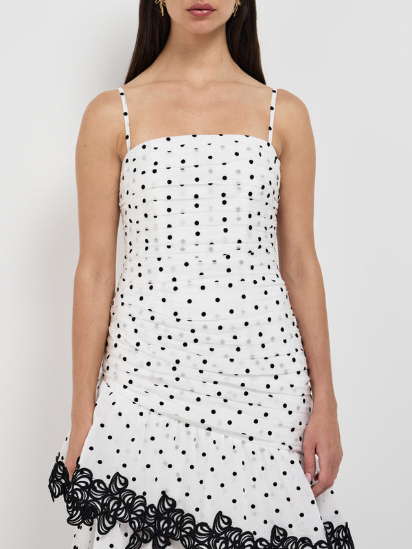 DANICA MIDI DRESS, close-up detail