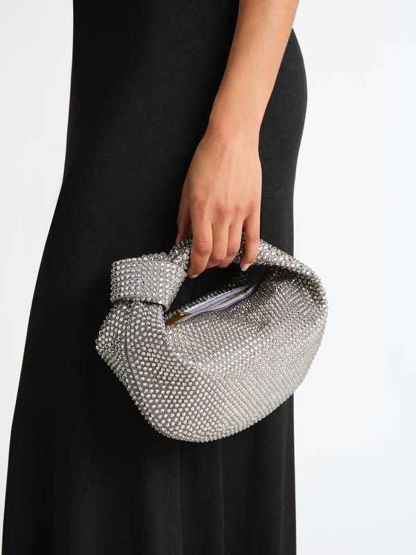SHEIKE Simone Clutch Silver 1007393 Model Image