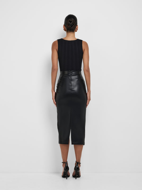 GOTHAM SKIRT, back view