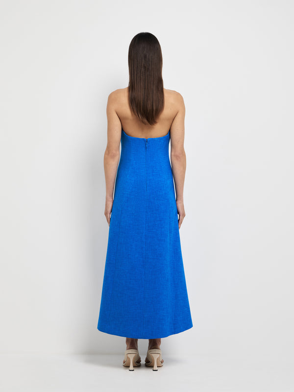 SHEIKE Shai Maxi Dress Blue 1007435 Back Image