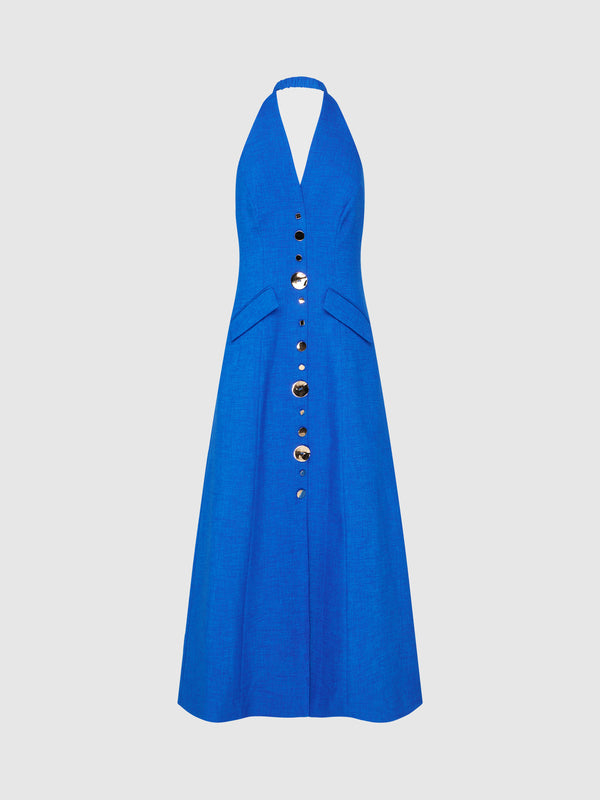 SHEIKE Shai Maxi Dress Blue 1007435 Ghost Image