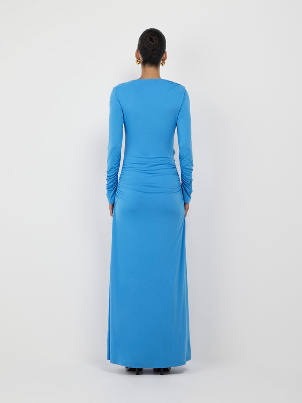 SHEIKE Clemence Maxi Dress Blue 1007485 Back Image