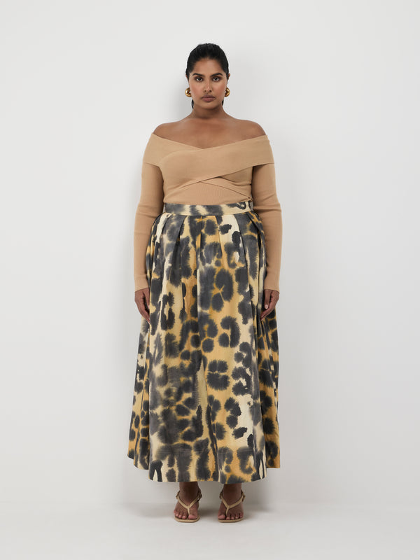 Size16 SHEIKE Valentina Knit Top Neutral 1007495 Front Image