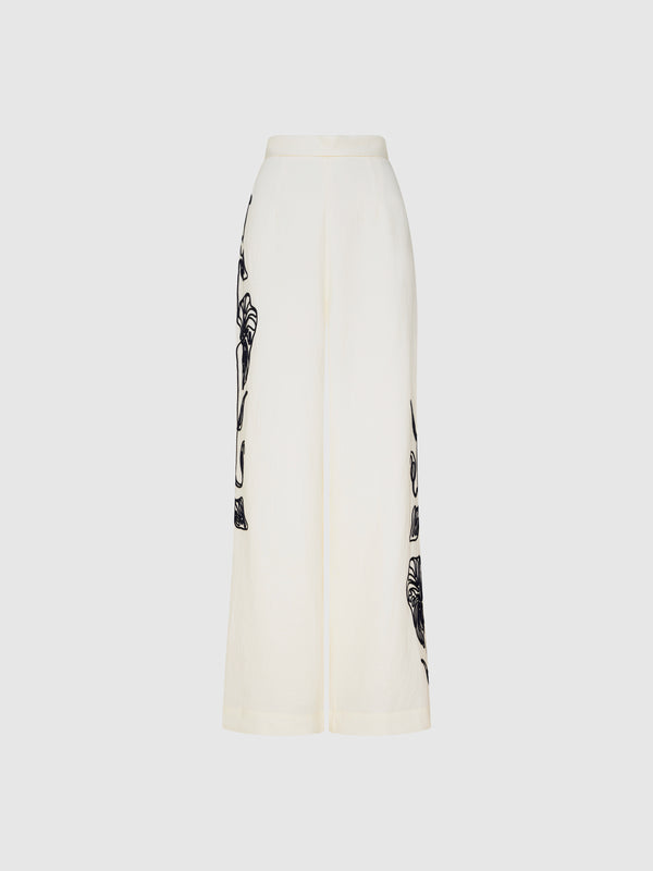 SHEIKE Milos Pant Ivory 1007502 Ghost Image