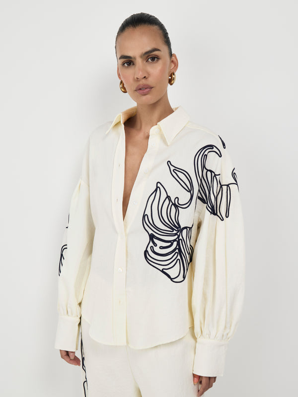 Size8 SHEIKE Milos Shirt Ivory 1007507 Detail Image