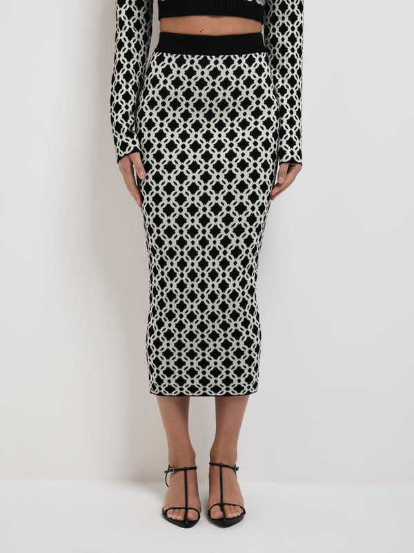 SHEIKE Monaco Knit Skirt 1007538 Detail Image