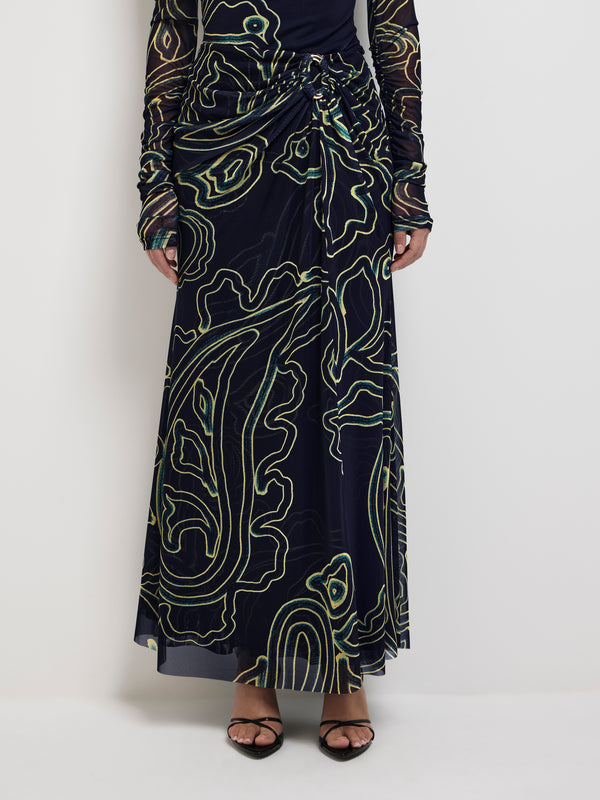 SHEIKE Aurelia Paisley Skirt Print 1007540 Close Up Image