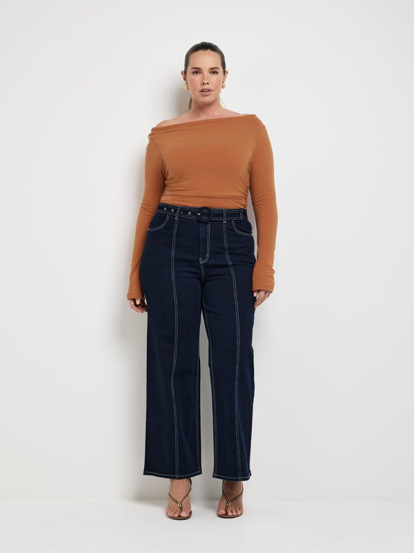 Size16 SHEIKE Lily Top Ginger 1007541 Front Image