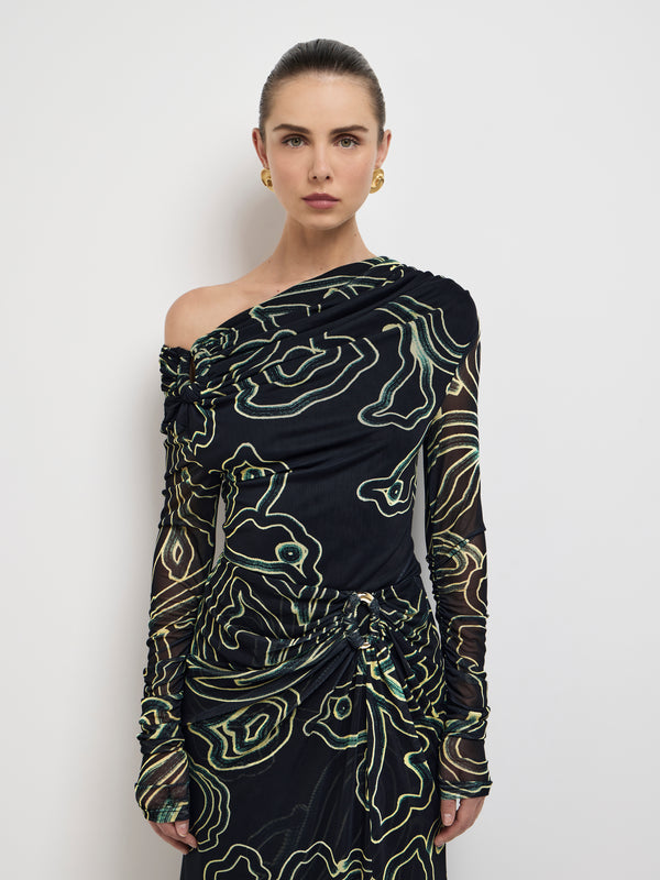 SHEIKE Aurelia Paisley Top Print 1007543 Main Image