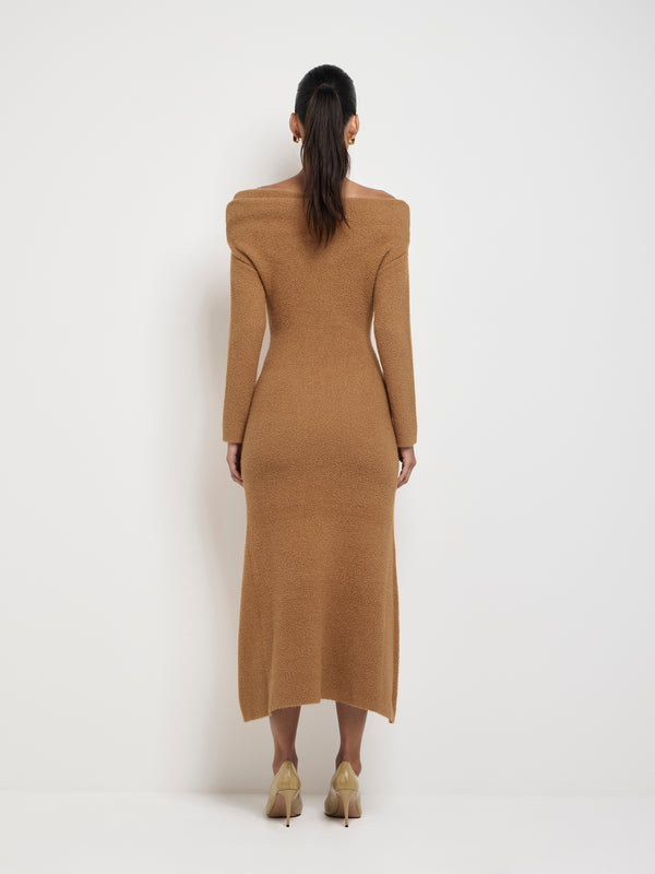 SHEIKE Phoenix Knit Dress Ginger 1007549 Back Image