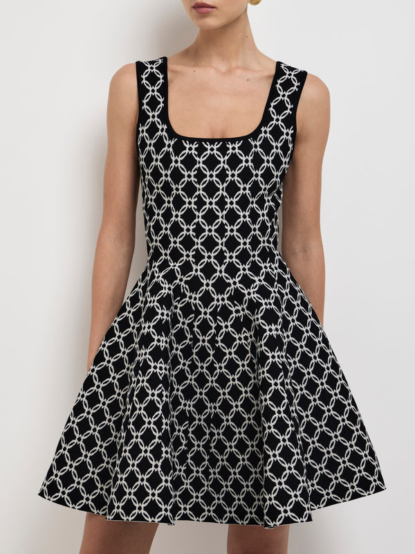 SHEIKE Monaca Mini Dress Geo 1007550 Close Up