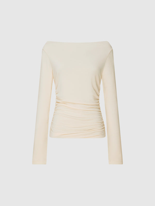 SHEIKE Lily Top Ecru 1007556 Ghost Image