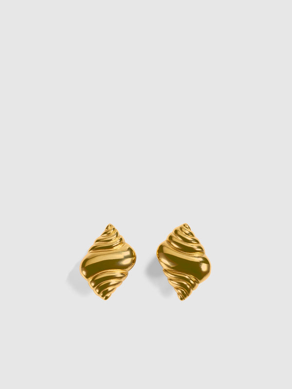 SHEIKE Dusk Earrings Gold 1007584 Ghost Image