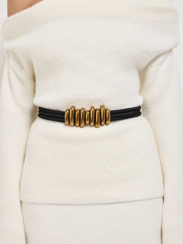 SHEIKE Samantha Belt Black 1007605 Model Image