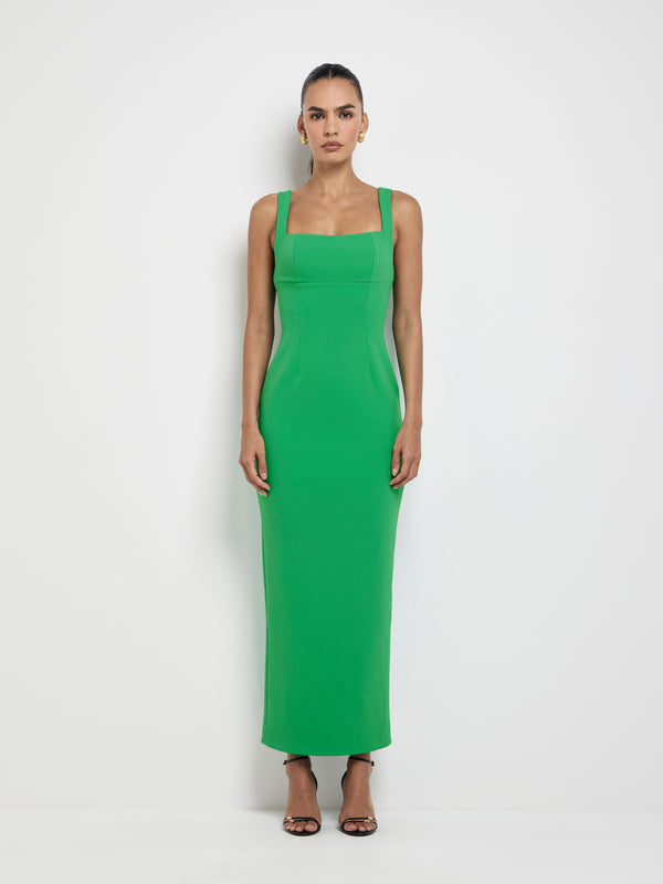 Size8 SHEIKE Mariah Maxi Dress Green 1007609 Front Image