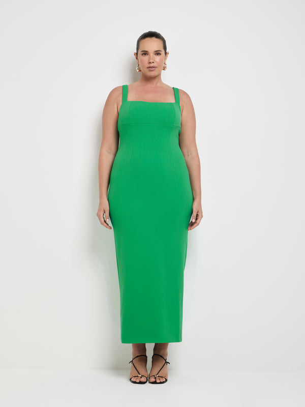 Size16 SHEIKE Mariah Maxi Dress Green 1007609 Front Image