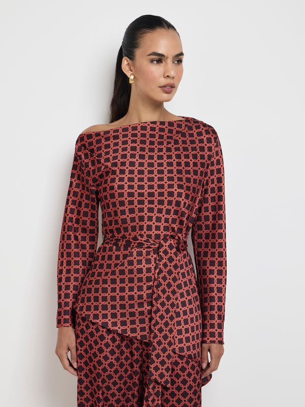 Size8 SHEIKE Remi Top Geo Print 1007614 Detail Image